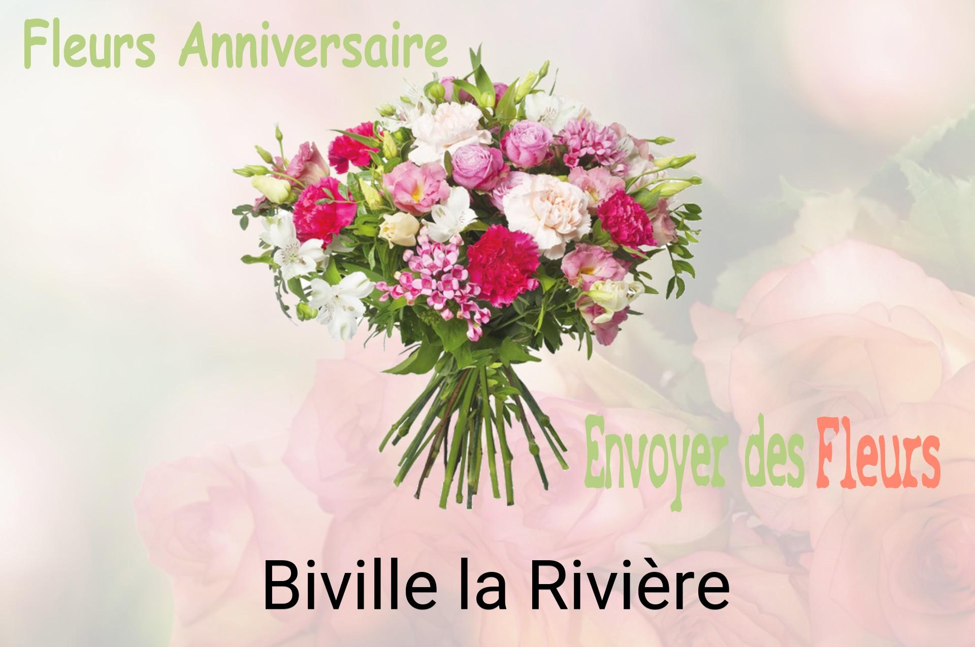 Bouquet de fleurs d’anniversaire livré à Biville-la-Rivière