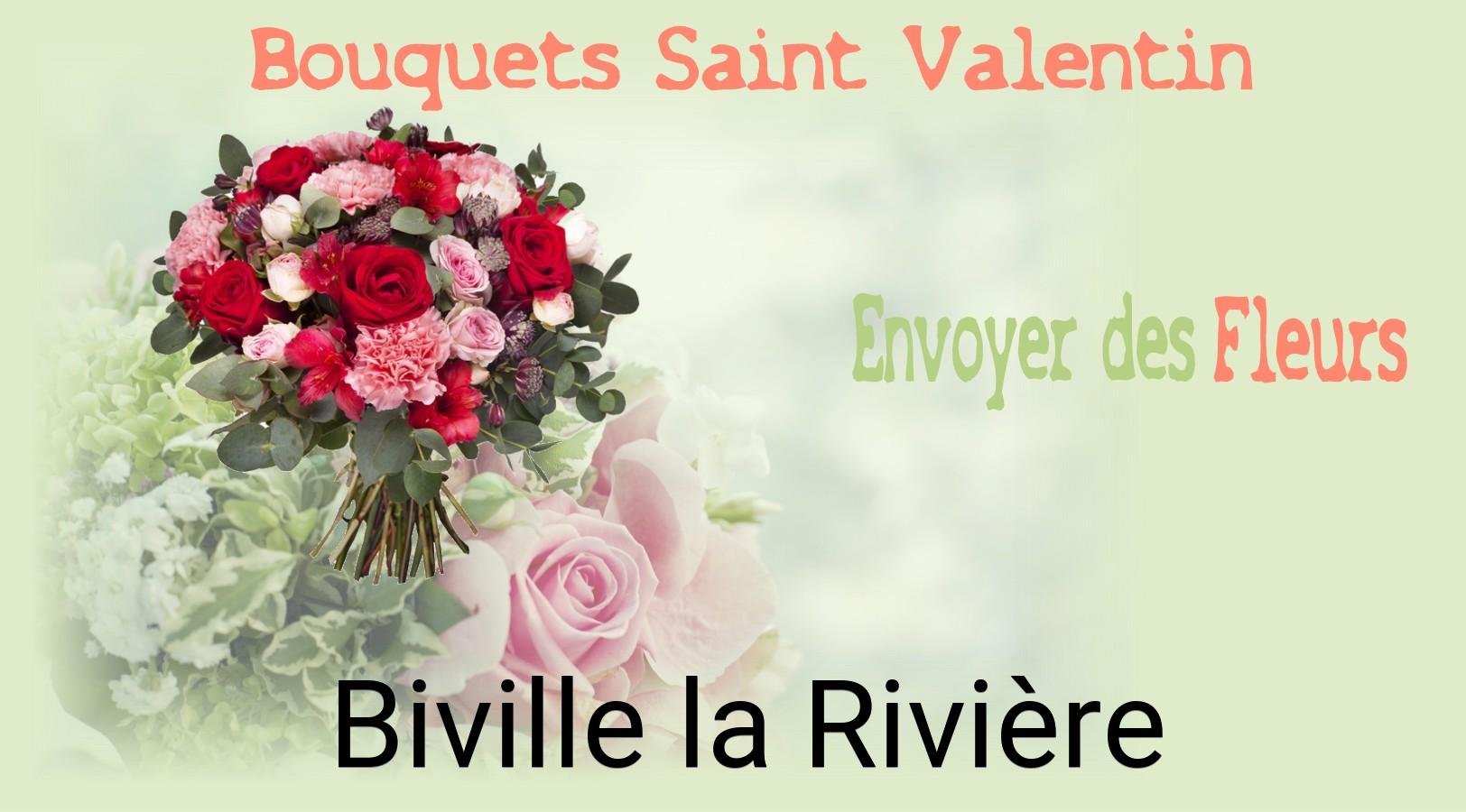 Roses de Saint-Valentin livrées à Biville-la-Rivière